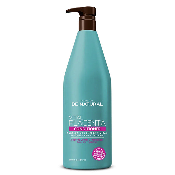 Acondicionador Vital Placenta 1000ml Placent Life | Para fortalecer y reparar el cabello dañado