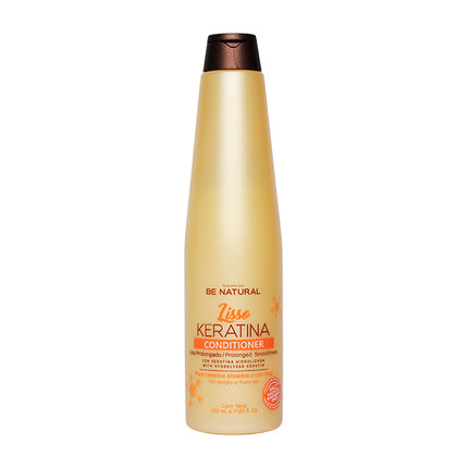 Acondicionador Lisso Keratina 350ml Placent Life | Para alisar y controlar el frizz del cabello rebelde