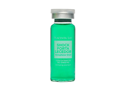 Ampolla Shock Fortalecedora Capilar 15ml Placent Life | Para fortalecer el cabello débil y reducir la caída