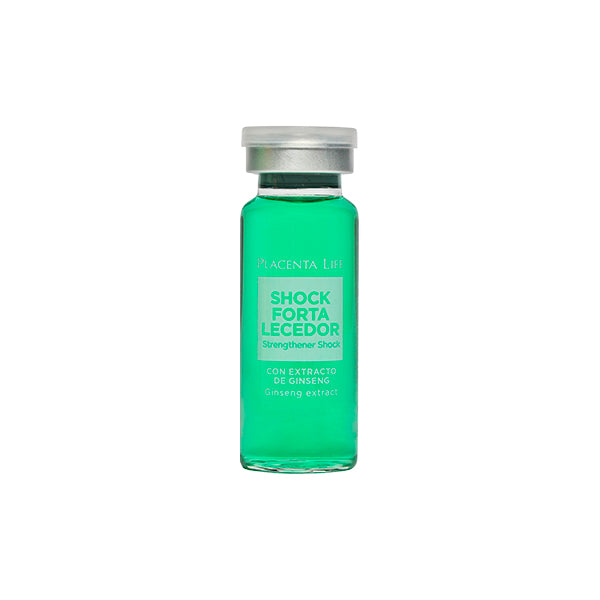 Ampolla Shock Fortalecedora Capilar 15ml Placent Life | Para fortalecer el cabello débil y reducir la caída