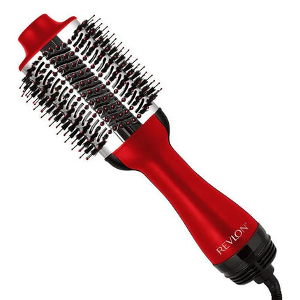 Cepillo Secador Revlon One-Step Volumizer Titanium Rojo | Para dar volumen y brillo con tecnología avanzada