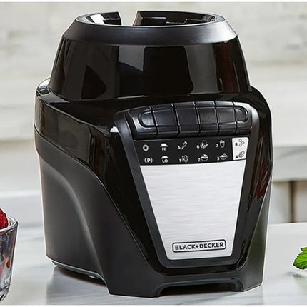 Black+Decker licuadora ice crush 700W-Vaso Vidrio-negra - BL0876-1BDLA