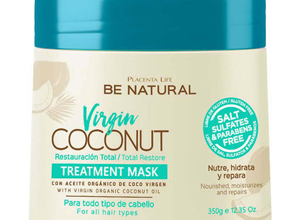 Tratamiento Restaurador Capilar 350 ml | Placenta Life | Nutre, reconstruye y controla el frizz con queratina y aceites naturales