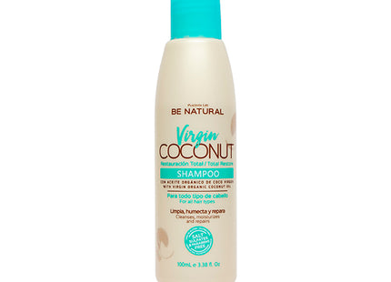 Shampoo Virgin Coconut Placent Life | 100ml | Hidratación profunda y nutrición para cabello seco o dañado