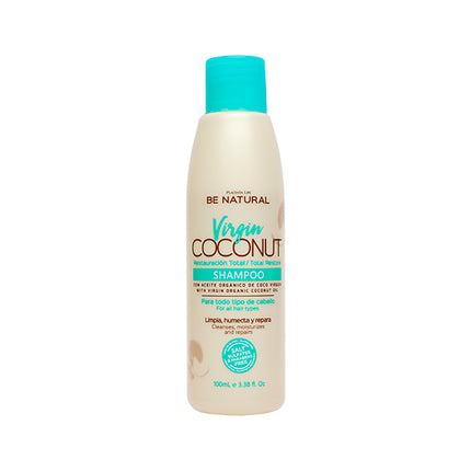Shampoo Virgin Coconut Placent Life | 100ml | Hidratación profunda y nutrición para cabello seco o dañado