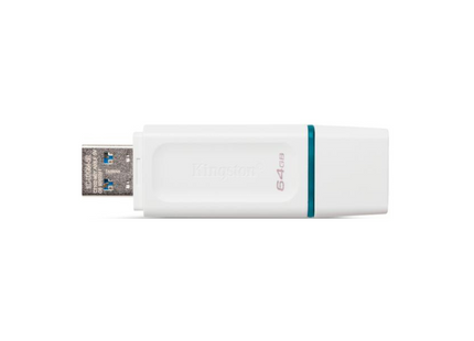 Memoria USB Kingston Exodia KC-U2G64-5R | 64GB | USB 3.2 Gen 1 | Blanco