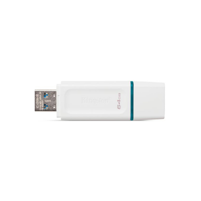 Memoria USB Kingston Exodia KC-U2G64-5R | 64GB | USB 3.2 Gen 1 | Blanco