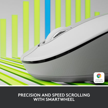 Mouse Logitech Signature M650 | Inalámbrico | Bluetooth + Receptor USB | 2000 DPI