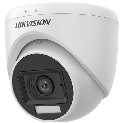 Cámara de Seguridad Analógica Hikvision DS-2CE76K0T-LPFS | 3K | Turret | Dual Luz | Audio | WDR