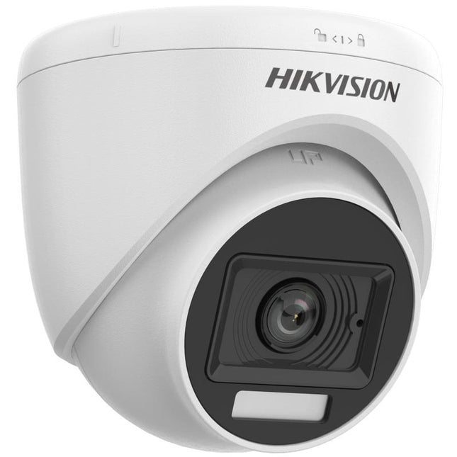 Cámara de Seguridad Hikvision DS-2CE76D0T-LPFS | 2MP | 2.8mm | 1920x1080 | Audio Integrado | Turret