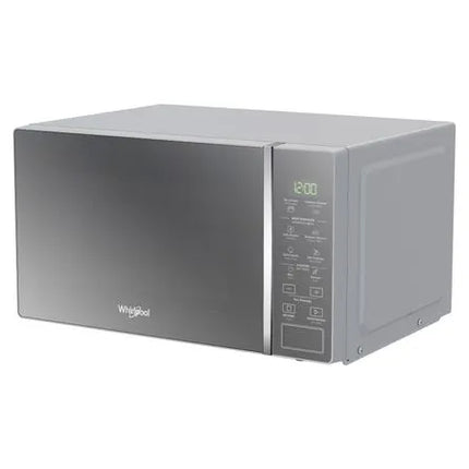 Whirlpool microondas 0.7 pies plateado acabado espejo WM1807D