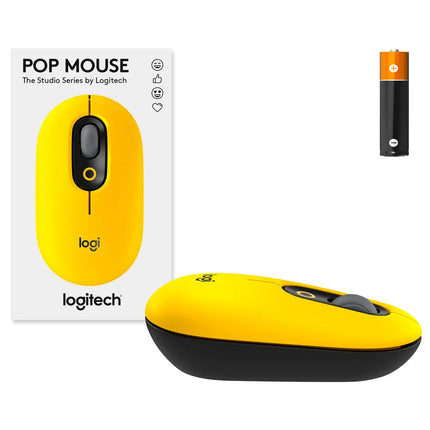 Mouse Logitech POP | Inalámbrico Bluetooth | Silencioso | Compacto