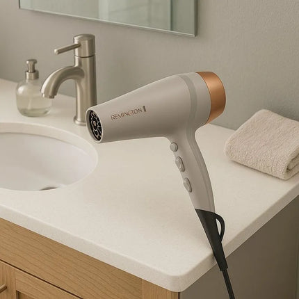 Remington secadora de colageno y terapia de biotin - D26A-110F