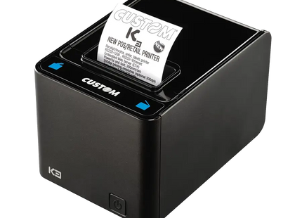 Custom America K3 911HM060200733 Impresora Térmica POS 203 dpi USB, Serial y Ethernet