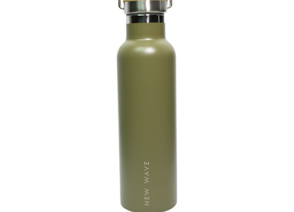 Botella New Wave Water Bottle 20oz con tapa rosca lateral derecho