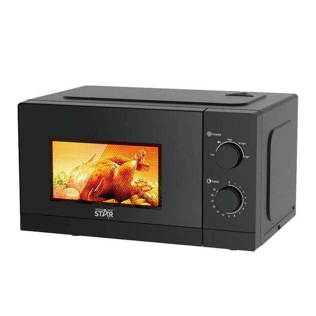 Winning Star Horno Microondas 700W 20L Negro, ST-2171