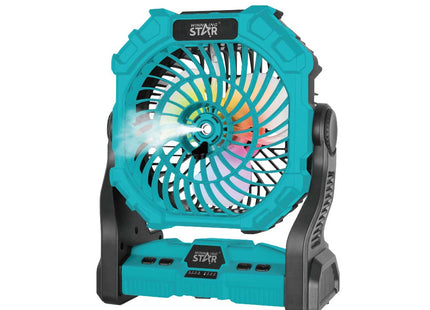 Winning Star Ventilador de Mesa Recargable 6W, ST-4069