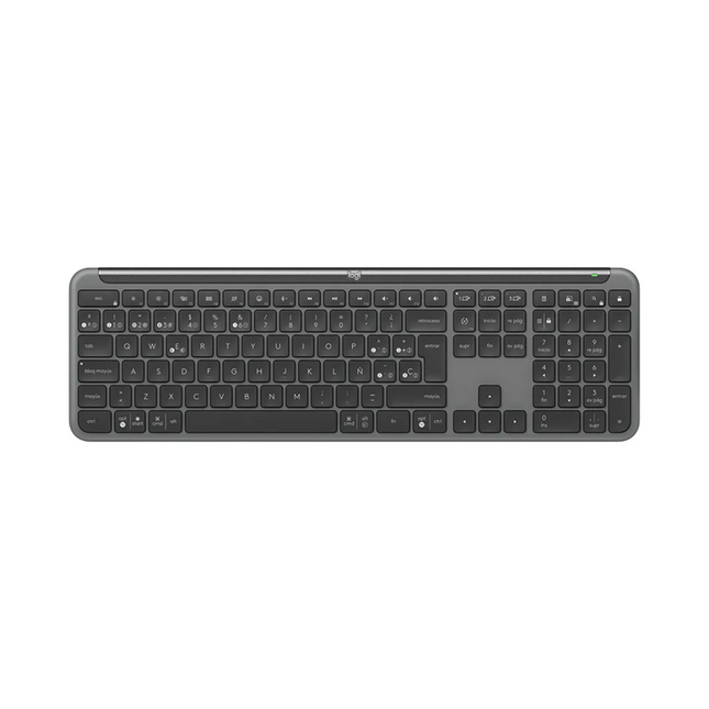 Teclado Logitech Signature Slim K950 | Membrana | Inalámbrico Bluetooth | Español