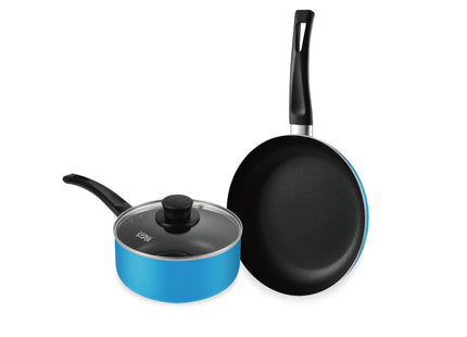 Set de Ollas Winning Star, ST-5223, Aluminio, 2 Piezas