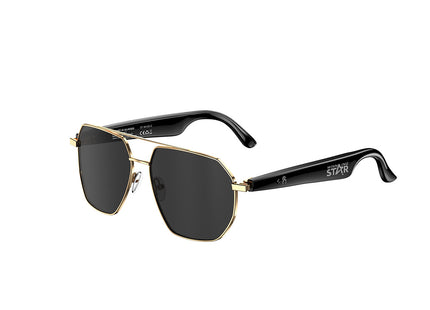 Winning Star Gafas Inteligentes Bluetooth Negro, ST-W100-C
