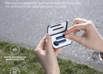 Audífonos Trust BT Control Táctil vista trasera con detalles