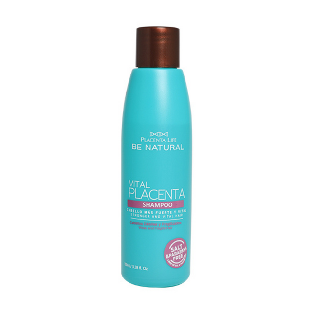 Shampoo Vital Placenta Placent Life | 100ml | Fortalecimiento y nutrición capilar | Ideal para cabello débil o quebradizo