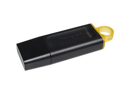 Memoria USB Kingston DataTraveler Exodia 128GB 3.2 Gen 1 | Negro/Amarillo