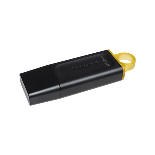 Memoria USB Kingston DataTraveler Exodia 128GB 3.2 Gen 1 | Negro/Amarillo
