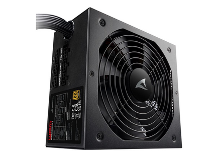 Fuente de Poder Sharkoon WPM Gold Zero 650W | 80 Plus Gold | Semimodular | Ventilador 135mm | Tecnología Zero RPM
