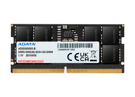 Memoria RAM Laptop ADATA AD5S56008G-S | 8GB | DDR5 | 5600MHz | CL46