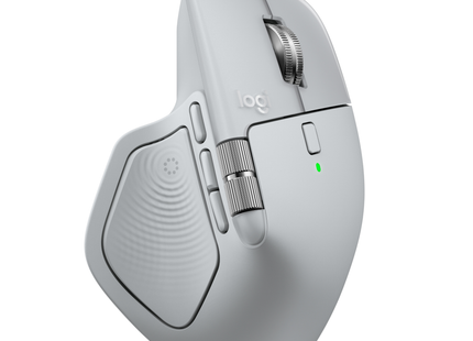 Mouse Logitech MX Master 4 vista superior con ruedas de desplazamiento