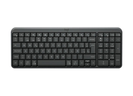 Teclado Logitech K250 inalámbrico Bluetooth vista frontal completa