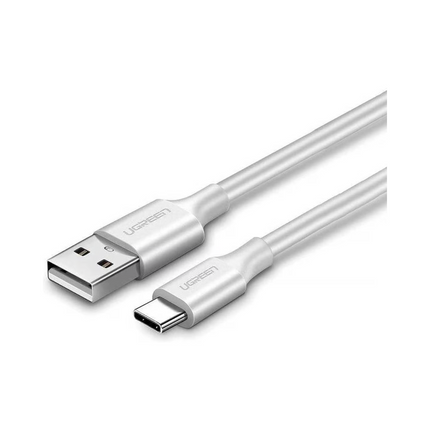 Cable UGREEN US287 USB-A 2.0 a USB-C | 1 Metro | Blanco