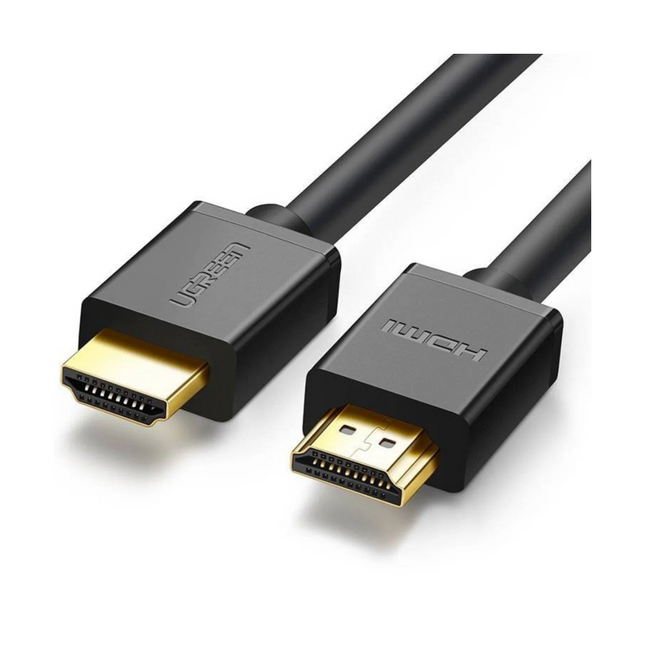 Cable HDMI 4K UGREEN HD118 de 2 metros color negro vista frontal