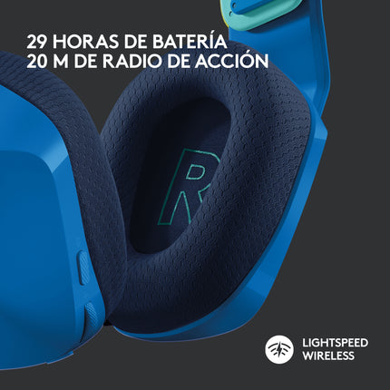 Headset Logitech Gaming G733 | Inalámbrico LIGHTSPEED | Sonido 7.1 | RGB