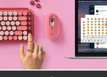 Empaque y accesorios incluidos con el teclado Logitech POP Keys mecánico