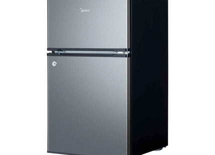Refrigerador Mini Bar Midea MDRT87CCDLS-CA | 3.4 pc | Top Freezer | Puerta reversible