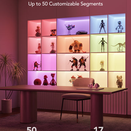 Cable de Luces Govee RGBICW LED Strip Lights 5 Metros | H61E1 | RGBICW | Control por App y Voz