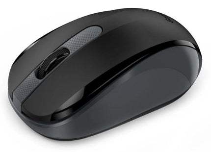 Vista lateral derecha del mouse ambidiestro Genius NX-8008S color negro