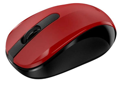 Vista lateral derecha del mouse Genius NX-8008S mostrando diseño ergonómico