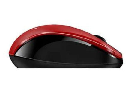 Vista lateral izquierda del mouse ambidiestro Genius NX-8008S negro