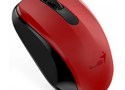 Vista inferior del mouse Genius NX-8008S con sensor óptico 1200 DPI