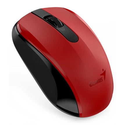 Mouse Genius RS2 NX-8008S | Inalámbrico con Receptor USB | 1200 DPI | Diseño Ambidiestro | Negro
