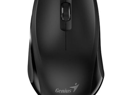 Vista trasera del mouse inalámbrico Genius NX-8008S con compartimento receptor
