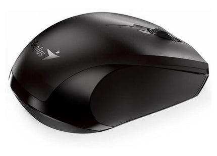 Mouse Genius NX-8008S en perspectiva diagonal mostrando diseño compacto