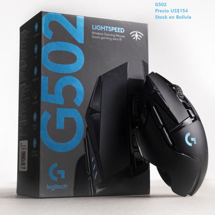 Mouse Gaming RGB Logitech G502 Lightspeed | Inalámbrico | Sensor HERO 25K