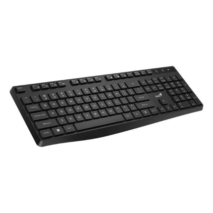 Teclado Genius KB-7200 | Alámbrico USB | Membrana | Español | Perfil bajo | Color Negro