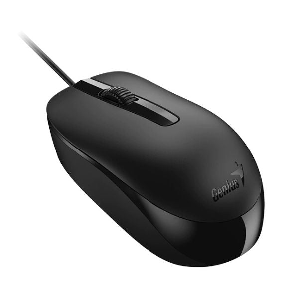 Teclado Genius KM-160 distribución español con teclas negras vista superior