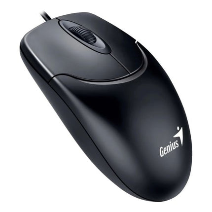 Teclado y Mouse Genius KM-200 | Alámbrico | Español | USB | Diseño Ergonómico | Plug & Play