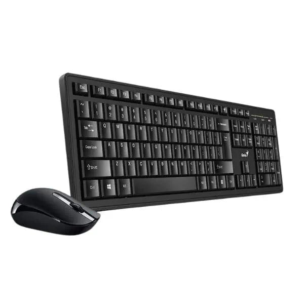 Teclado y Mouse Genius KM-8101 | Inalámbrico | Con receptor USB | Color Negro